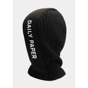 NWT Daily Paper Nezra Balaclava Black Beanie Hat Men L ightweight Winter Snow